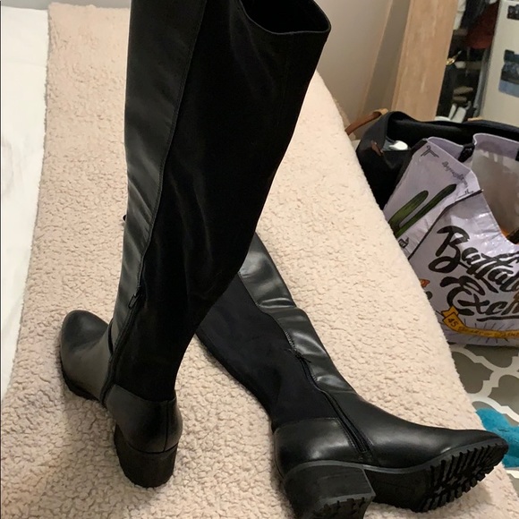 Black over the knee boots - Picture 2 of 3